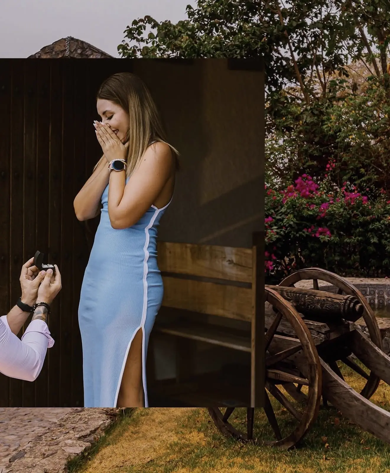 Marriage proposal in Puerto Vallarta, moment 2